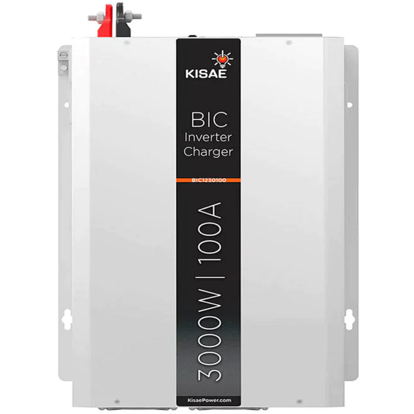 KISAE 3000-Watt Pure Sinewave Inverter and Transfer Switch with 100A Charger ATS BIC1230100